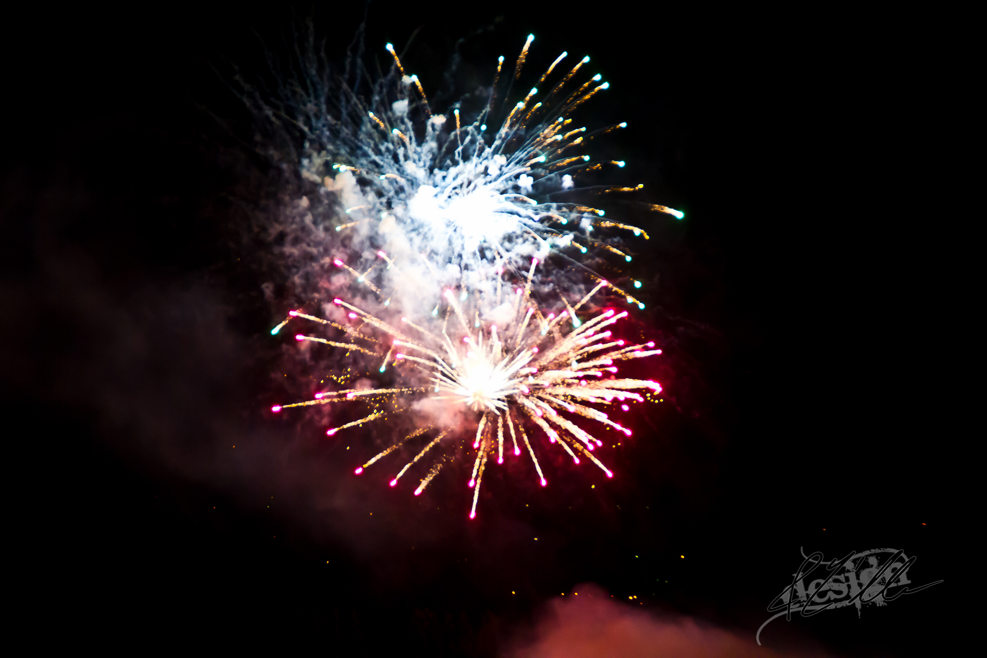 Feuerwerk auf der Annakirmes 2012