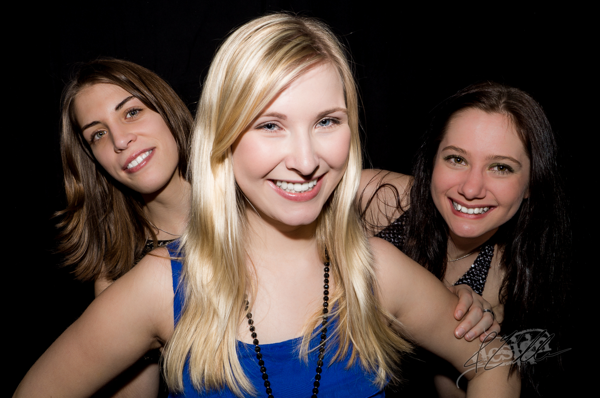 Fotoshooting mit Annemarie, Sandy und Jenny